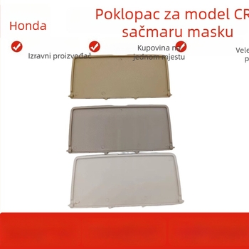 Poklopac ogledala za sunčani vizir Honda CR-V, PVC, ugradnja