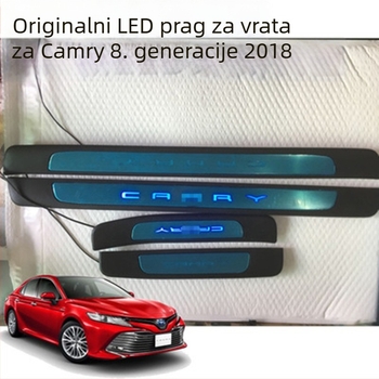 LED pedala praga vrata Camry 2018-2020 (8. generacija), nehrđajući čelik