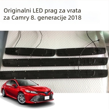 LED pedala praga vrata Camry 2018-2020 (8. generacija), nehrđajući čelik