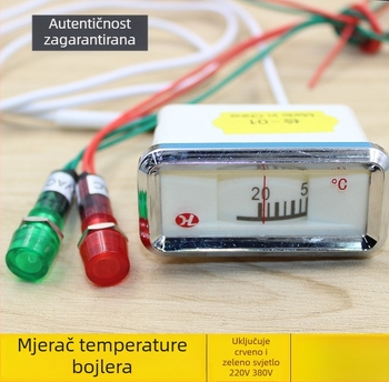 Termometar za bojler vode, 20–110°C, prikaz temperature vode, dodatna oprema za vodeni grijač, mjerač temperature vode