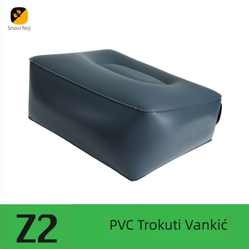 Dream Ark Z2 Napuhnjivi madrac za prostor između stražnjih sjedala automobila, ručno napuhavanje, nosivost do 150 kg, ekološki PVC, upotreba tijekom svih godišnjih doba