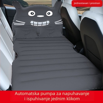Automatska nafukljiva postelja za automobil, za stražnja sjedala — prenosni putni madrac