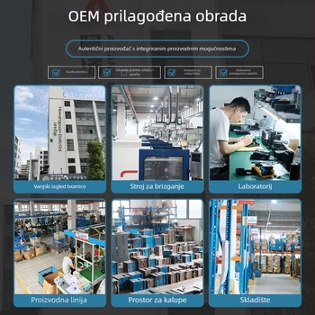 Bežično automobilska pumpa za zrak s dvostrukim cilindrom, 12V, prijenosna, s digitalnim zaslonom