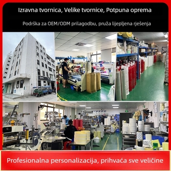 0,2 mm PET dvostrana ljepilo traka, prozirna crvena folija, bez šavova, otporna na visoke temperature, za okvire zaslona i digitalne sklopne dijelove
