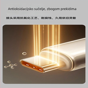 PD 100W USB-C kabel za brzo punjenje za iPhone 15/16/17, Huawei, Honor i Vivo tablet
