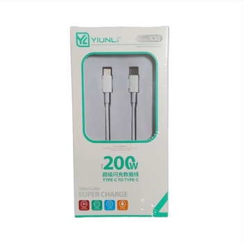 66W USB Type-C kabel C-to-C za Huawei i Xiaomi – brzo punjenje za telefone, tablete i prijenosna računala, 200W maksimalno