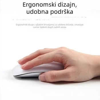 Bluetooth miš, 1600 DPI, 2 tipke, domet 10 m, punjiv uz uključen kabel za punjenje