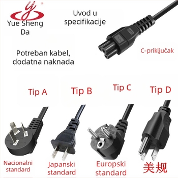 Napajanje za prijenosno računalo Asus U305F, kabelski adapter, 19V 3.42A, konektor 4.0×1.35mm