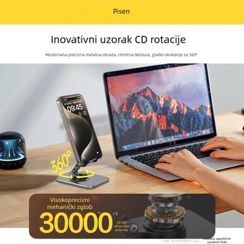 Stolni držač za telefone i tablete – Marka Pinsheng, aluminijska legura, model Lp-zj49