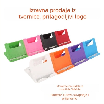 Mi Fun stolna podrška za tablet i mobitel, sklopiva, podesivi nagib, PP materijal, mogućnost logotipa