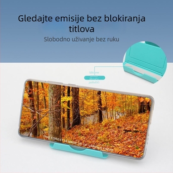 Mi Fun stolna podrška za tablet i mobitel, sklopiva, podesivi nagib, PP materijal, mogućnost logotipa