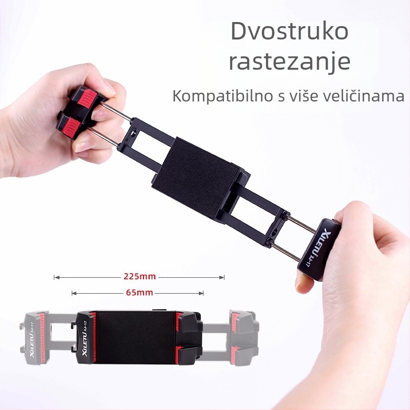 Xiletu XJ-17 tripod držač za tablet i telefon – za live streaming i online nastavu – kompatibilan s iPad/iPhone/iPod touch – OEM proizvodnja – državna garancija