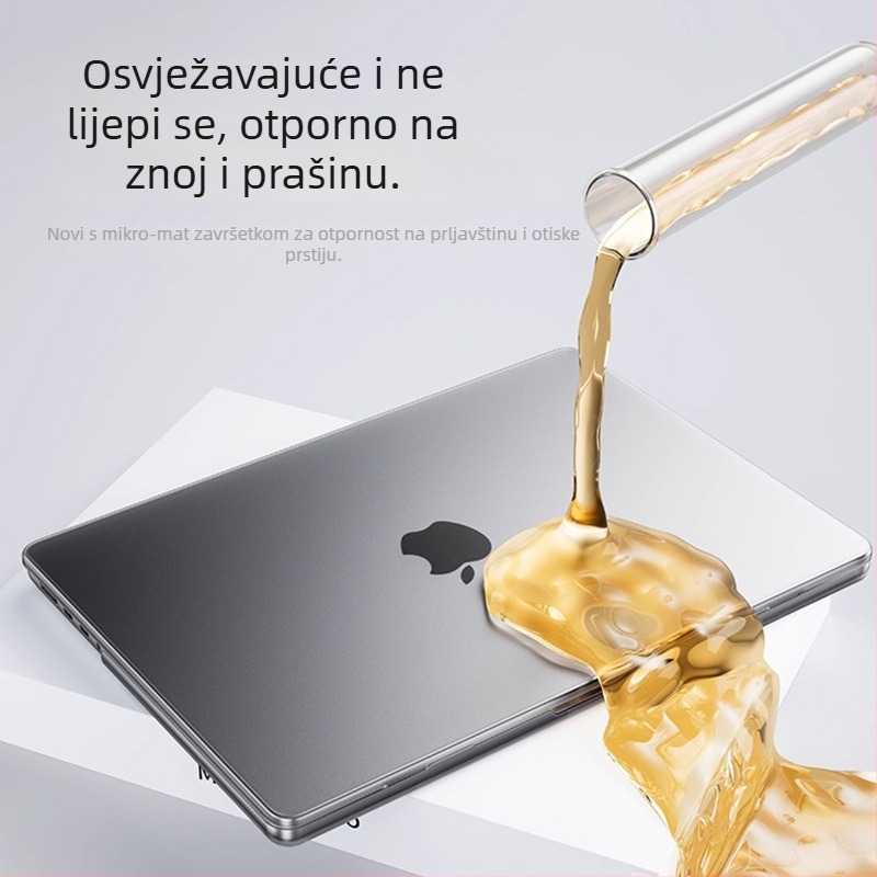 BENWIS zaštitna futrola za MacBook Air 2025, mat vanjski pokrov, MP-PPK