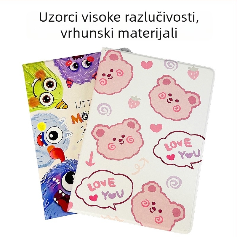 Zaštitna futrola za Huawei MatePad 11.5s, mekano kućište, 11-inčni tablet, crtić dizajn, potpuna zaštita, postolje, otporan na habanje, padove, otiske prstiju