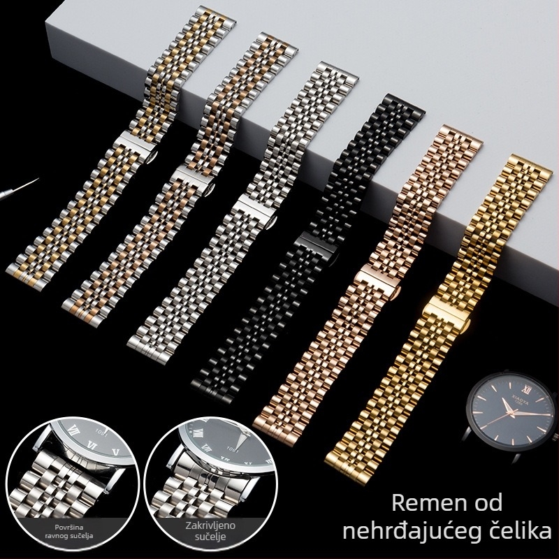 Remen od nehrđajućeg čelika za Apple Watch, svestran stil, ljeto 2025