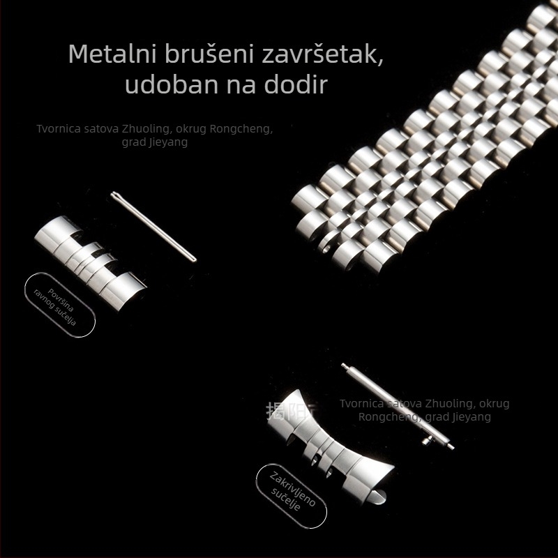 Remen od nehrđajućeg čelika za Apple Watch, svestran stil, ljeto 2025
