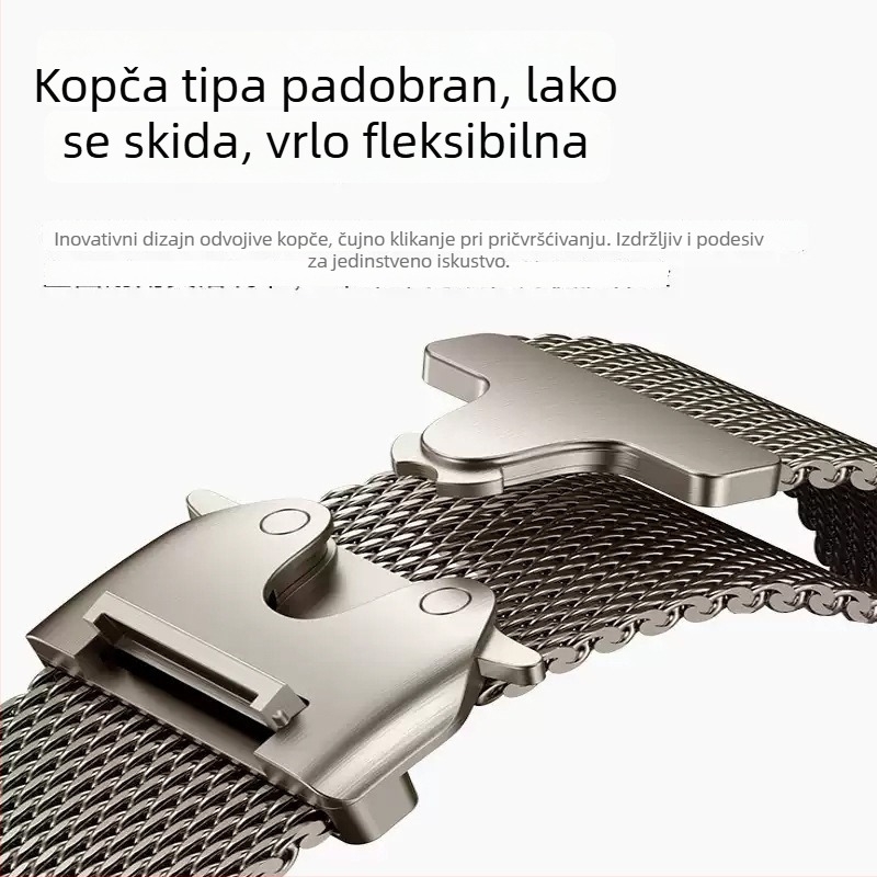 Milanese narukvica od titanijskog legura za Apple Watch Ultra S11 – moderan stil