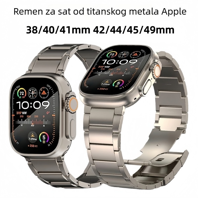 Titanski remen s tri kuglice za Apple Watch S11 Ultra2