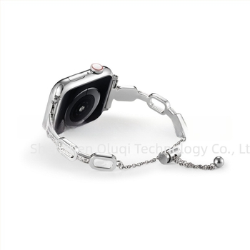 Apple Watch metalni lančani kaiš s dizajnom Mother-of-Pearl Marble, modni stil