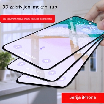 Yot Zaštitno staklo zaslona s mekanim rubom, zaštita privatnosti, HD prednji film za iPhone