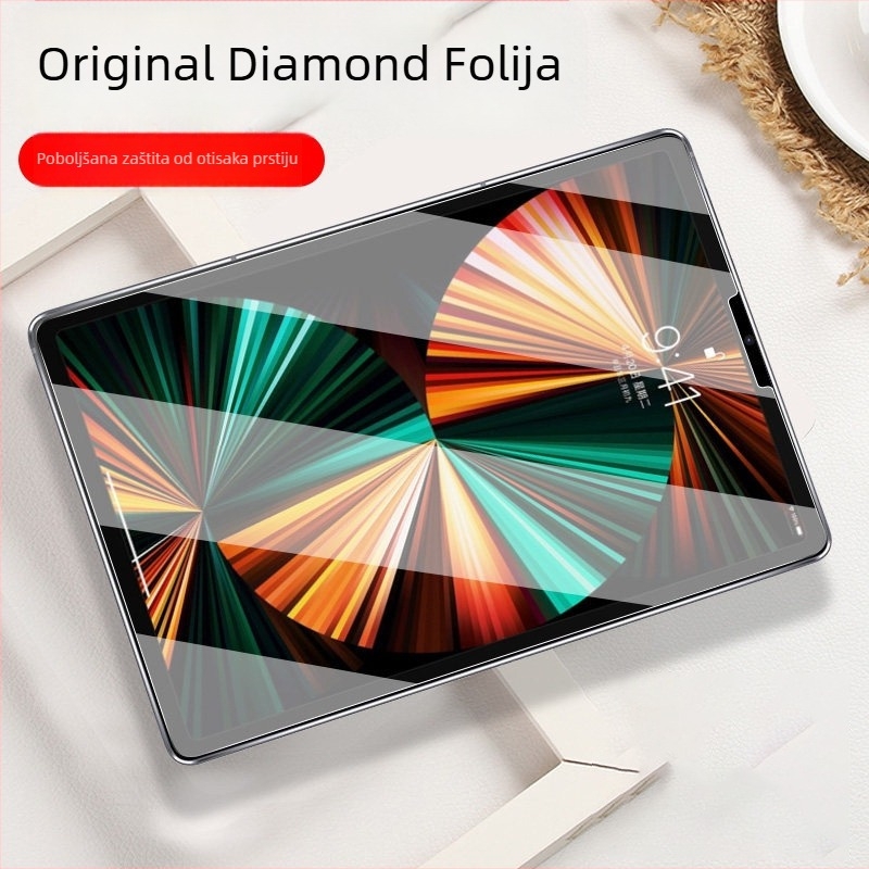 Zaštitno staklo od kaljenog stakla za zaslon iPad 9. generacije, iPad Air 5, iPad Pro 11, iPad Pro 12.9 iPad mini 6 – puna zaštita, otporan na otiske prstiju, HD