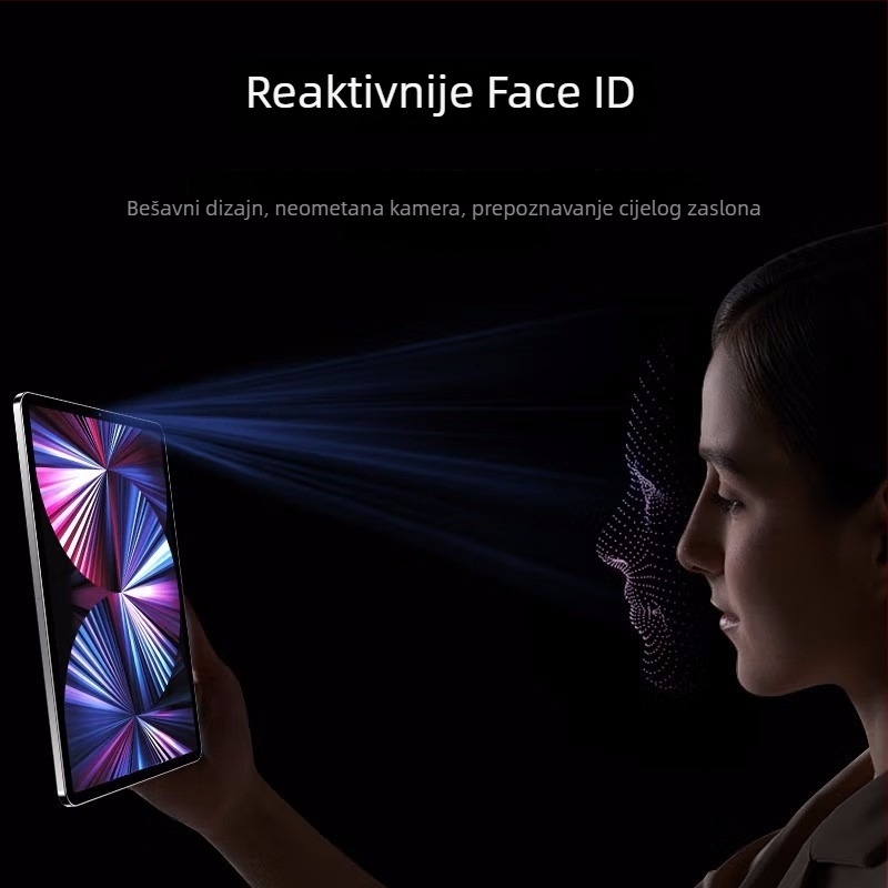 Staklena zaštitna zaštita zaslona za iPad 10. generacije, Air 5, Pro 11, Air 4, Mini 6 i Pro 12.9 – HD, otporno na lom, protiv otisaka prstiju