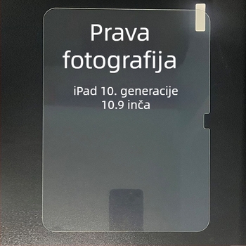 Kaljeno staklo zaštitnik zaslona za seriju iPad – prednja zaštita, HD jasnoća, otisci prstiju, otpornost na padove.