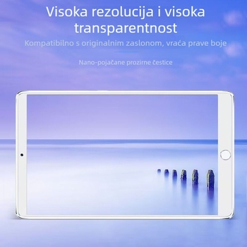 Zaštitno staklo zaslona za iPad Air 5 – potpuno pokriće, HD, anti otisci prstiju, anti plavo svjetlo