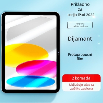 Staklena zaštita zaslona za iPad, HD jasnoća, anti-blue light, kompatibilno s iPadom