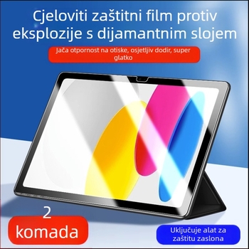Staklena zaštita zaslona za iPad, HD jasnoća, anti-blue light, kompatibilno s iPadom