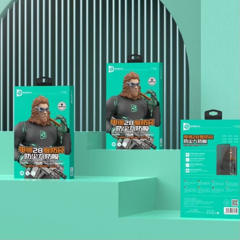 Sikona Anti-Peep Kaljeno Staklo Zaštita Zaslona za iPhone 15, 15 Pro i 15 Pro Max – HD, Otporno na ogrebotine