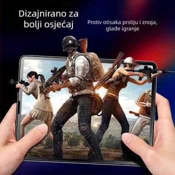 Zaštitno staklo za iPad Air 2025, 11 inča, mat, izuzetno tanko, protiv otisaka prstiju, protiv plavog svjetla, otporno na padove
