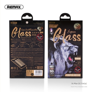REMAX Emperor 9D kaljeno staklo zaštita zaslona s funkcijom privatnosti za iPhone 14/15/16 seriju, ultra zakrivljeni rub, 0.33 mm