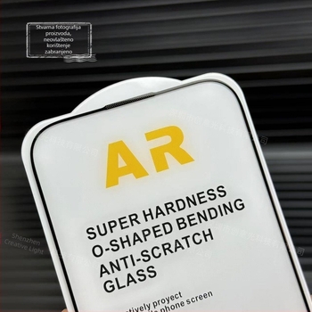 Film zaštitnog stakla s AR premazom za iPhone 13 Pro do iPhone 16 Pro Max – HD, otporan na otiske prstiju, cijeli zaslon