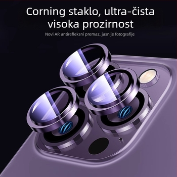 Corning staklo za zaštitu objektiva kamere za iPhone 15 i iPhone 16 Pro Max