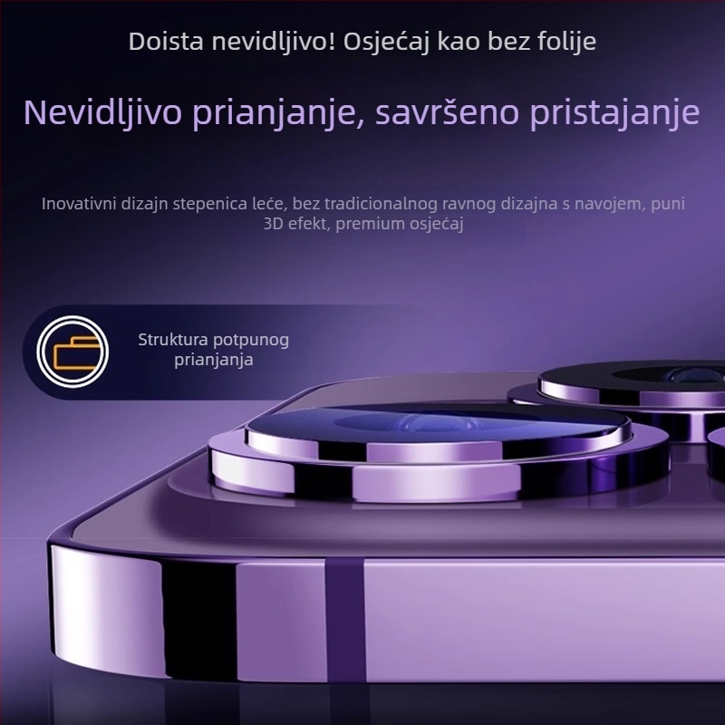 Corning staklo za zaštitu objektiva kamere za iPhone 15 i iPhone 16 Pro Max