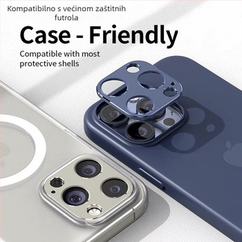 Zaštitni film za objektiv iPhone – kaljeno staklo, mat završetak, HD film