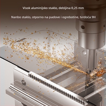 3D toplinski savijeno staklo s potpuno ljepilom za iPhone 17 Pro Max, kompatibilno s iPhone 16Pm/15, bez prašine nanošenje u nekoliko sekundi