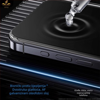 Iron Shirt 3D zaštitni film od kaljenog stakla za zaslon iPhone 17 Pro Max