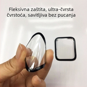 Apple Watch PMMA 3D potpuno prekrivanje zaštitnog filma — otporno na udarce i ogrebotine (Brand: Sincerity)