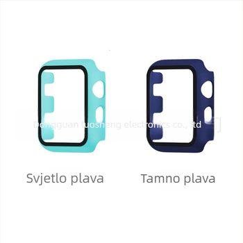 PC kućište za Apple Watch serije 1–6 s integriranom zaštitom zaslona od kaljenog stakla