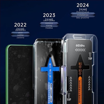 Zaštitno staklo za Huawei Mate70 Pro – potpuno prekrivanje zaslona, zakrivljeni rubovi, otporno na pad, otporno na eksploziju, zaštita od plave svjetlosti, HD jasnoća