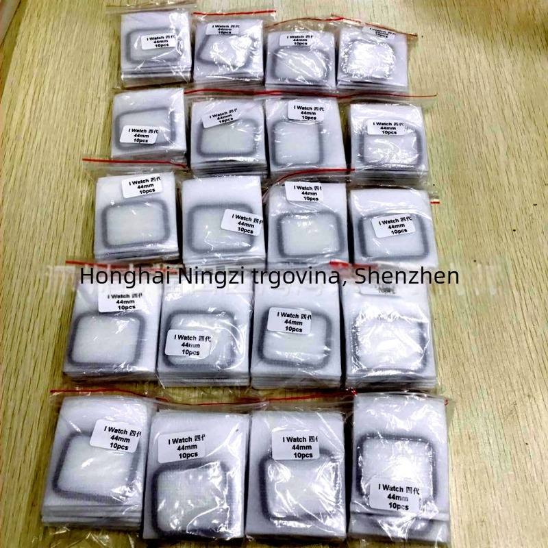 Staklena zaštita zaslona za Apple Watch Series 6, 3D zakrivljena prednja zaštita, HD, otporna na ogrebotine, anti-refleksija, anti-prstni otisci