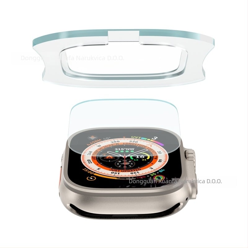 Zaštitno staklo zaslona Apple Watch Ultra – kaljeno staklo, kompatibilno s Apple Watch Ultra
