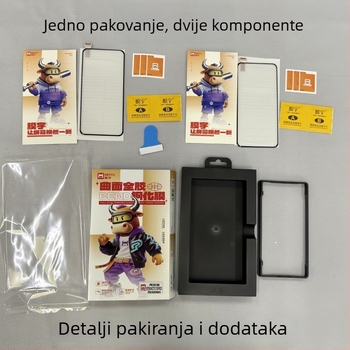 Membrane kaljeno staklo zaštitnik zaslona za Huawei — prednji zaštitni film, potpuno lijepljenje, 3D toplinski zavijanje, HD jasnoća