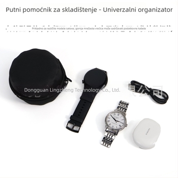 Univerzalna EVA tvrda futrola za satove, toplinski pritisk oblikovanje, otporna na udarce i kompresiju, nosivost 10 kg, za pohranu Huawei i Apple Watch data kabeli