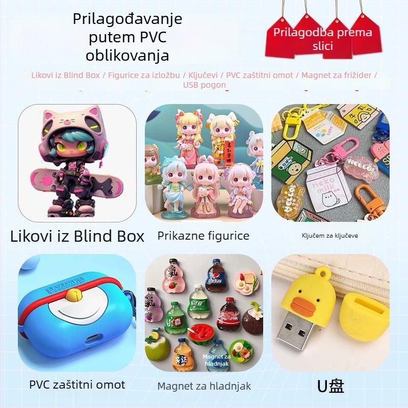 AirPods futrola za Bluetooth slušalice — PVC materijal, 3D Cartoon IP dizajn, kompatibilno s Apple, prilagodljivo
