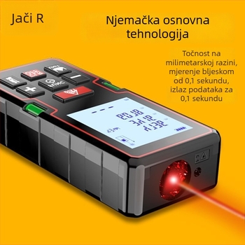 Laserski mjerač udaljenosti, visoka preciznost ručni infracrveni mjerač, elektronički metar, laserski metar za mjerenje prostorija