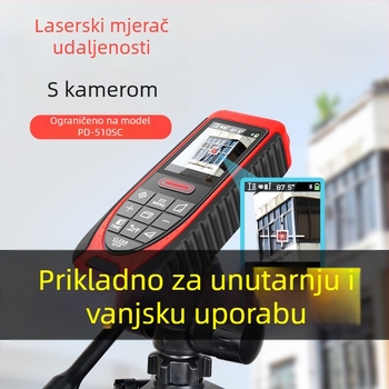Ručni laserski daljinomjer s infracrvenim snimkom za vanjske inženjerske radove — visoka preciznost elektronički mjerač udaljenosti