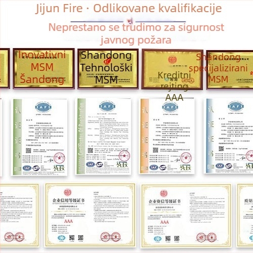 Vatroodbojna deka od staklenih vlakana – otporna na plamen, visokotemperaturna, višekratna upotreba, marka Jijun, prilagodljiv model